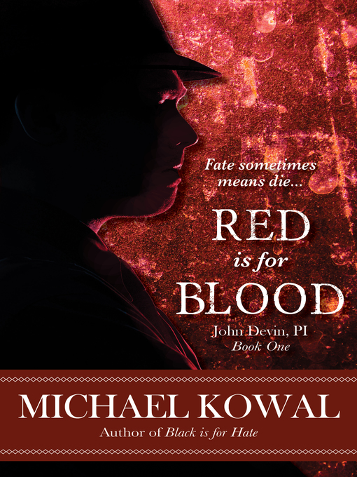 Cover image for Red is for Blood